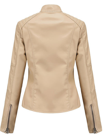 Kendra | Slim Fit Biker Jacket