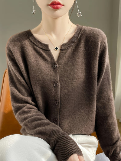 Ula | Cozy Buttoned Knit Cardigan