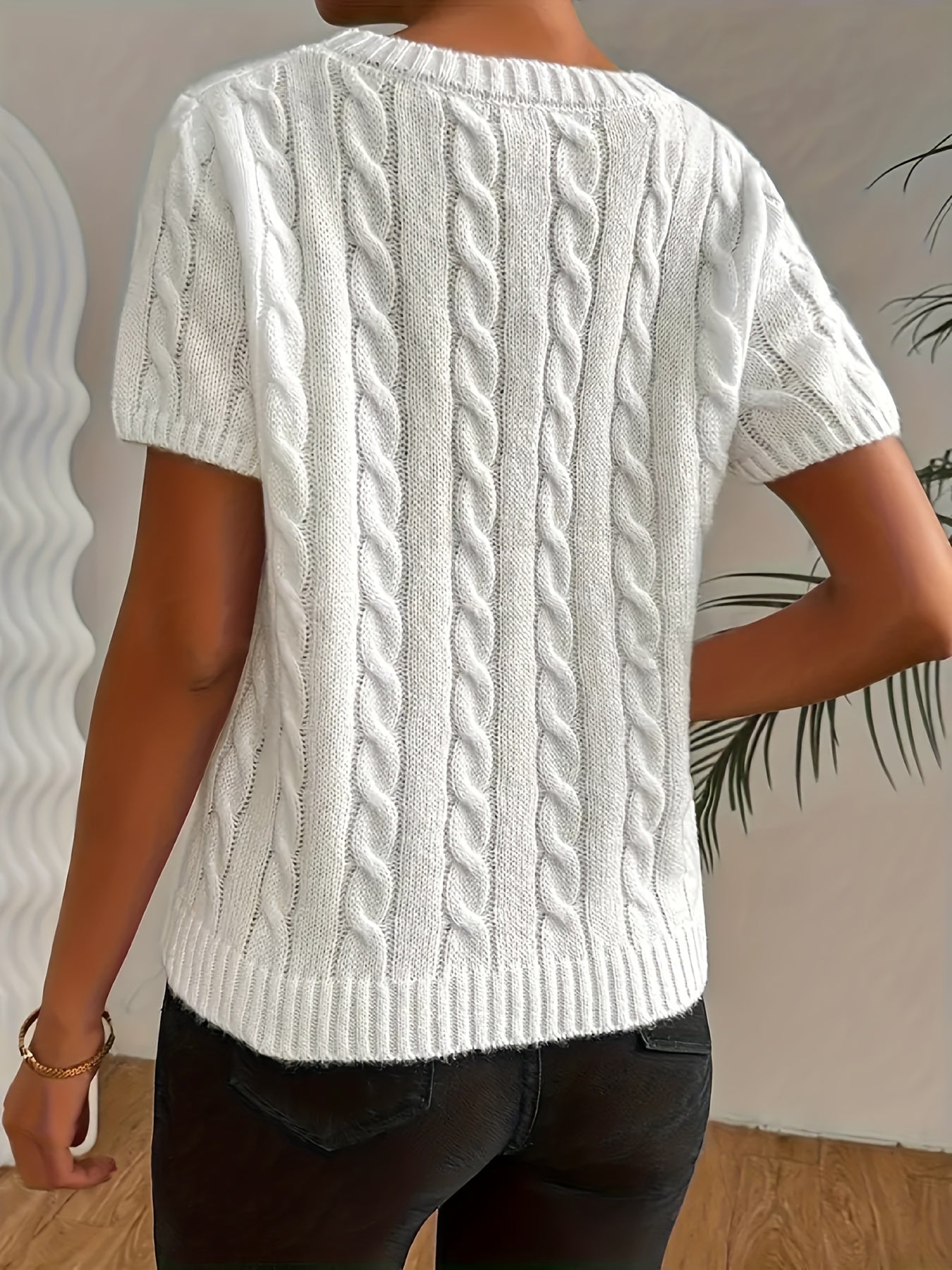 Wynn | Ribbed Knit Cropped Sweater