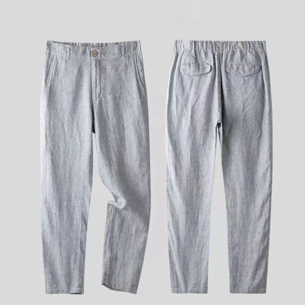 Michael™ | Cotton-Linen Blazer and Pants Set