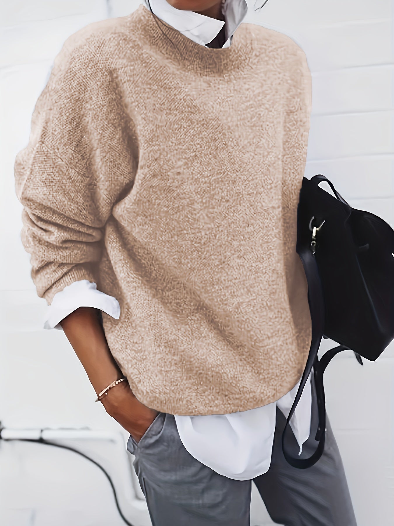 Xavier | Cozy Plus-Size Knit Sweater