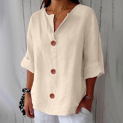 Ashleigh™ | Casual Linen Blouse