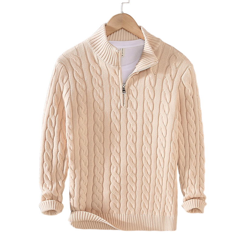 Kai | Luxury Knit Sweater with Zipper