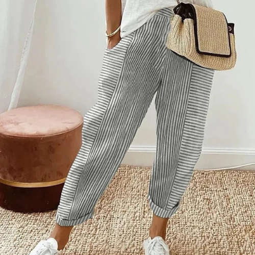 Alexis™ | Loose Cropped Pants with Pockets