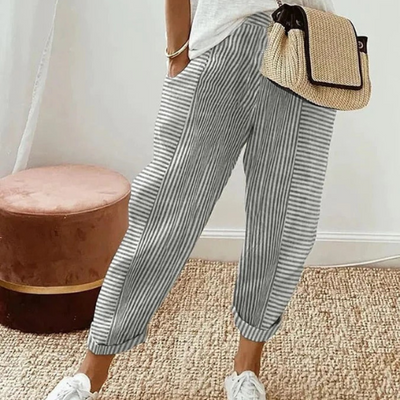 Alexis™ | Loose Cropped Pants with Pockets