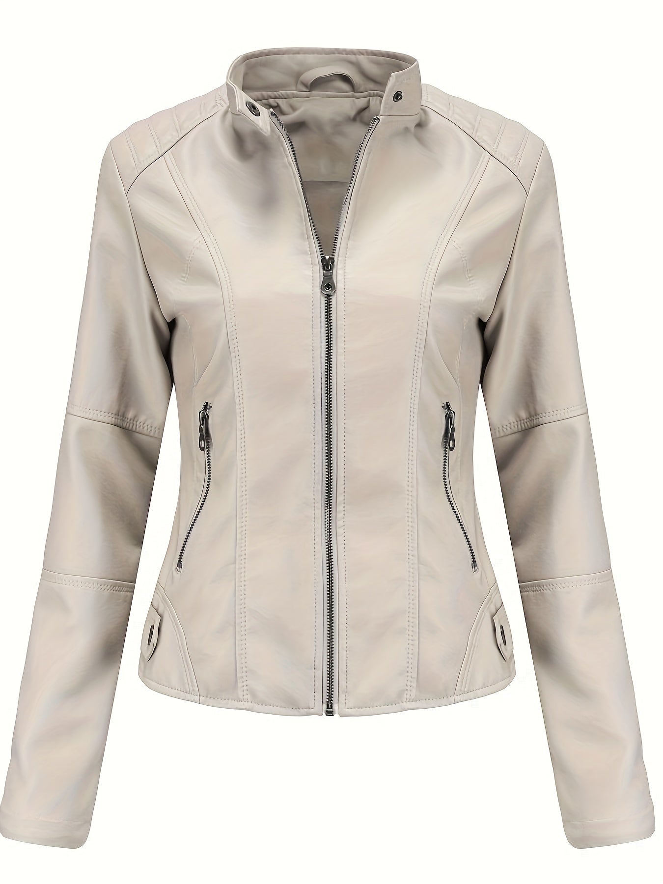 Kendra | Slim Fit Biker Jacket