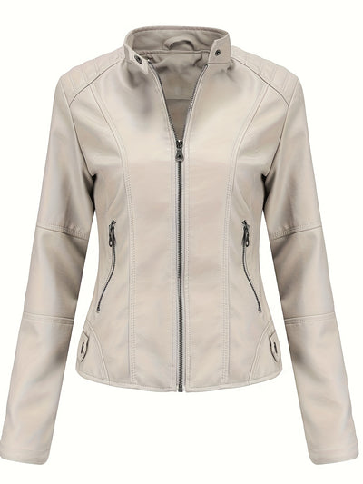 Kendra | Slim Fit Biker Jacket