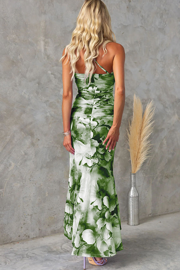 Marina™ | Elegant Summer Floral Maxi Dress