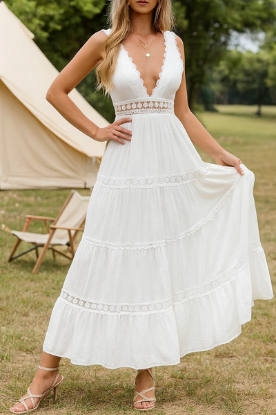 Margo™ | Elegant Bohemian Vacation Dress