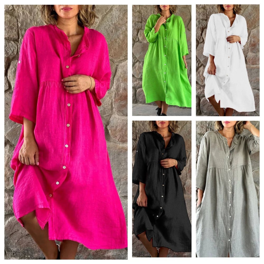 Katey™ | Loose Shirt Dress