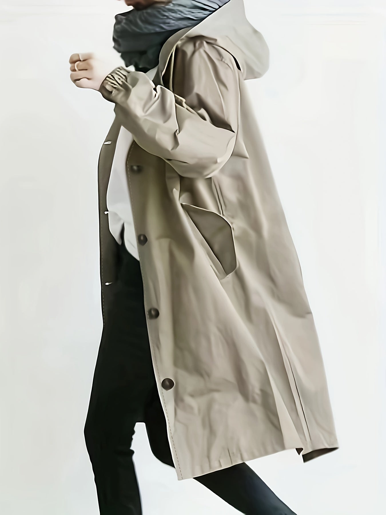 Talia | Elegant Belted Trench Dress