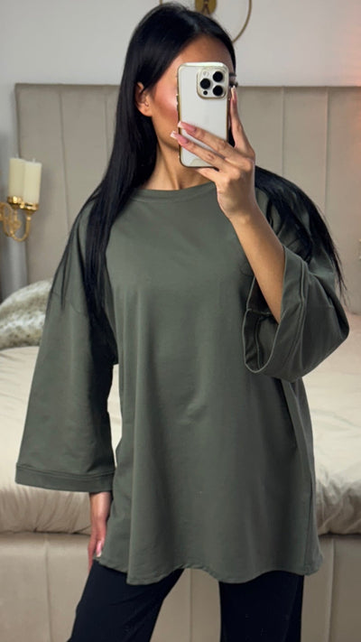 Adeline™ | Oversized Cotton T-Shirt