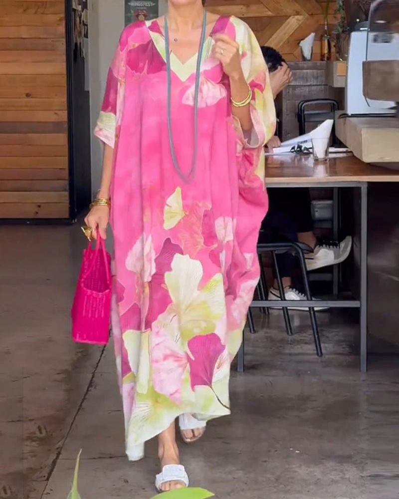 Clara™ | Colorful & Stylish Floral Maxi Dress