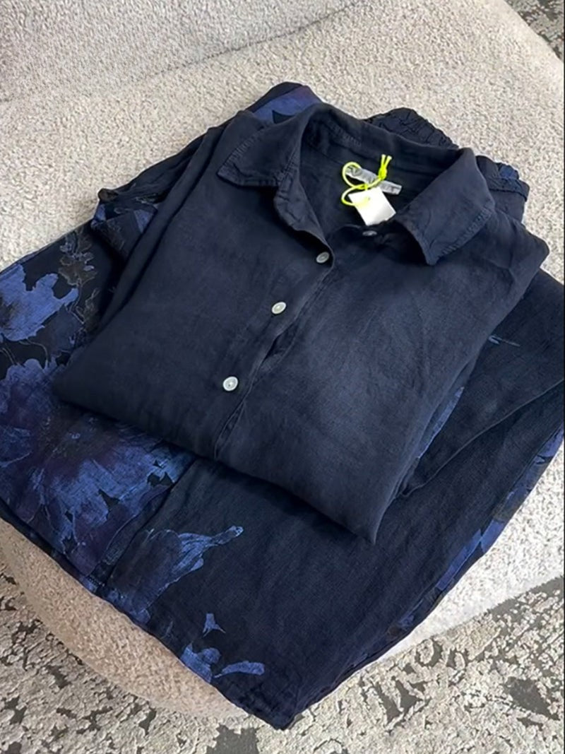 Olivia ™ | Women's Cotton and Linen Casual Shirt