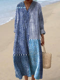 Women's Marina Art-Inspired Vintage Boho Dress