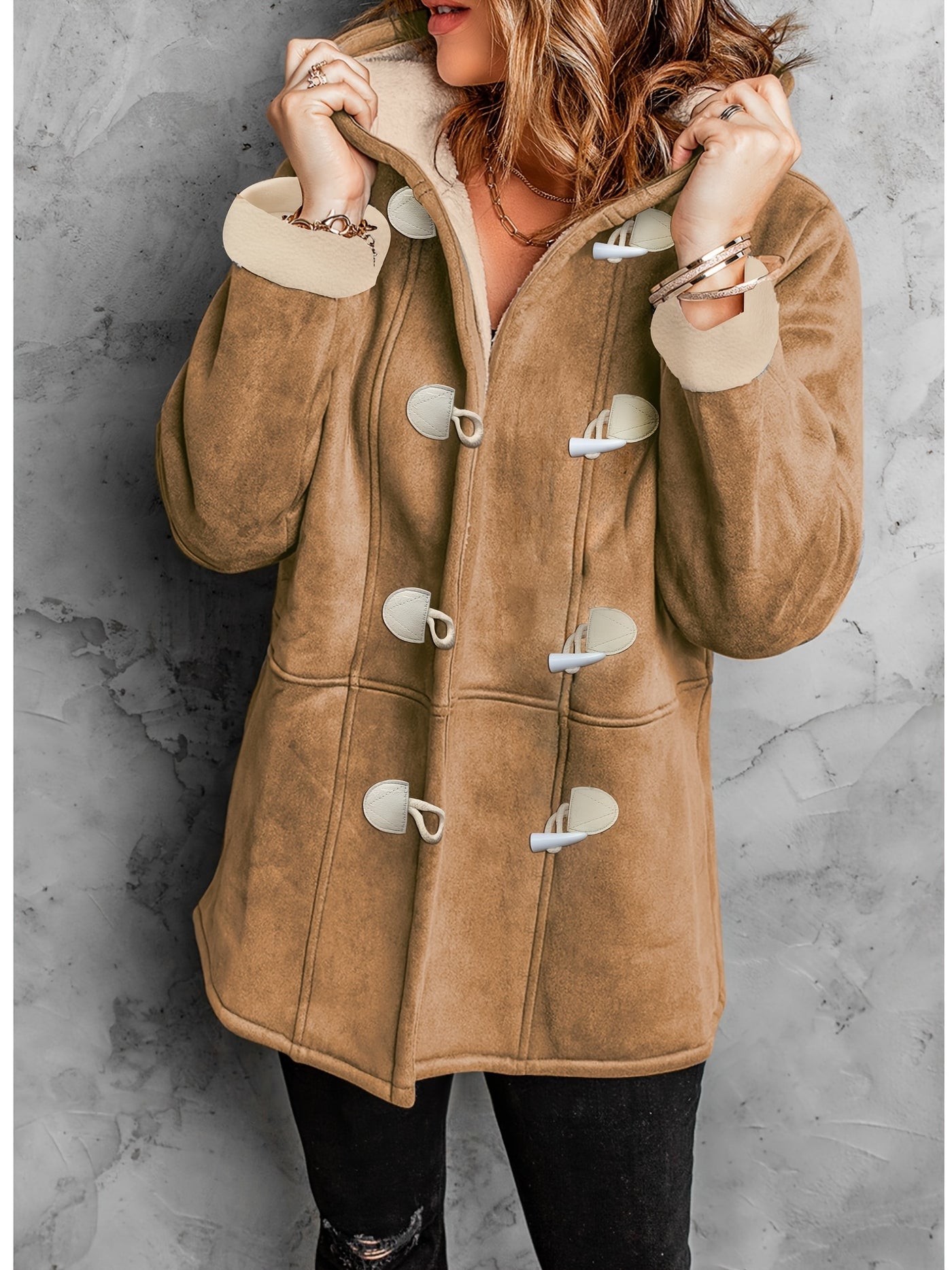 Kiara | Casual Hooded Toggle Jacket