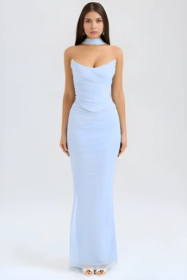 Helena™ | Crop Top & High Waist Pencil Skirt Two-Piece Set