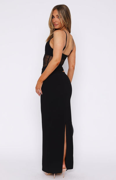 Viola™ | Sheer Mesh Maxi Dress
