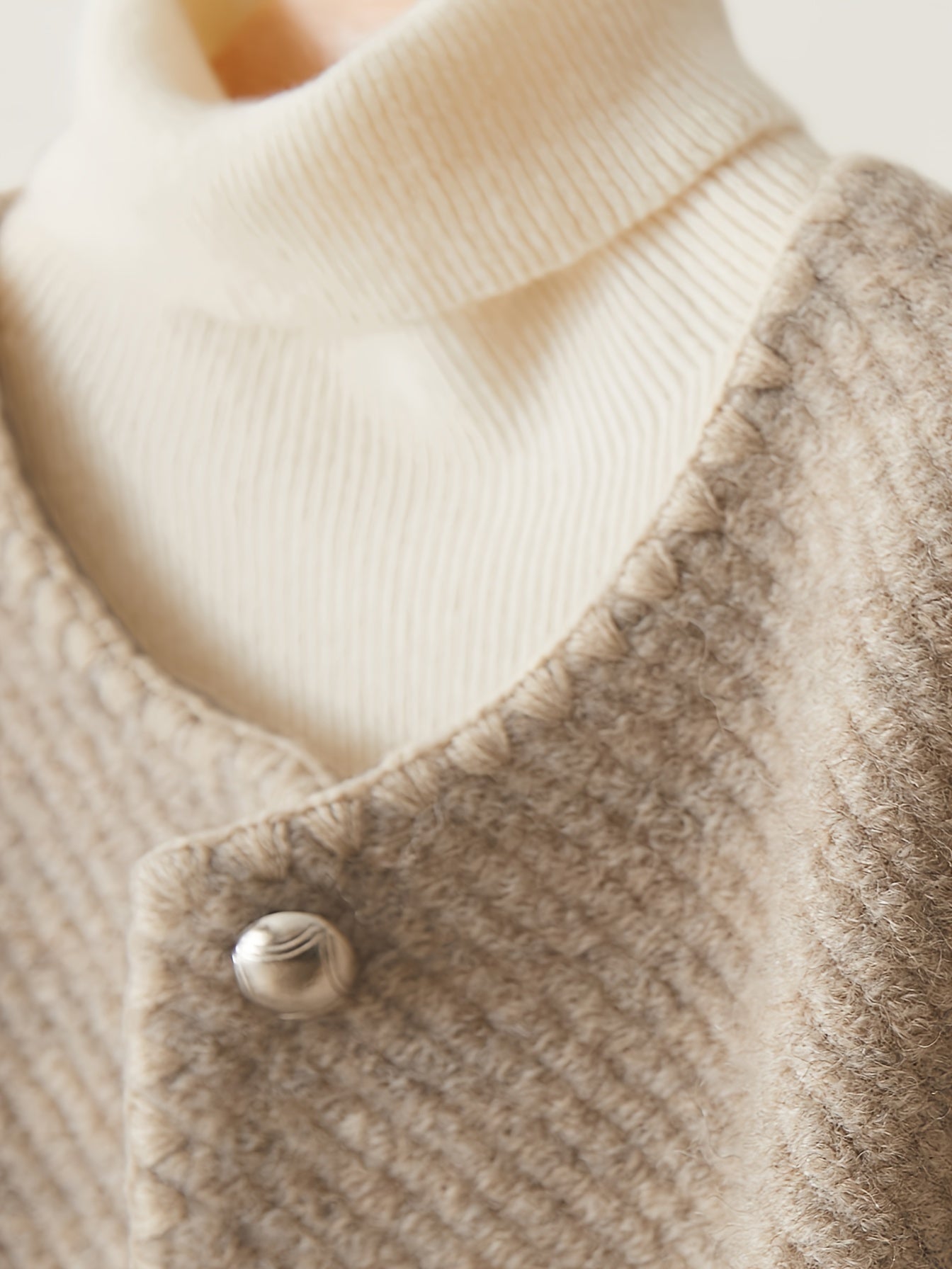 Yvette | Cozy Wool-Blend Cardigan