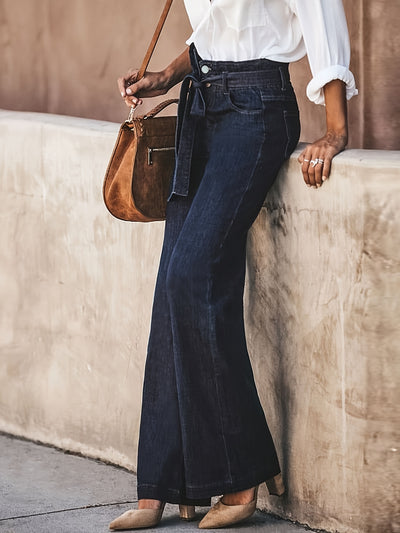 Faye | High-Waisted Wide-Leg Jeans