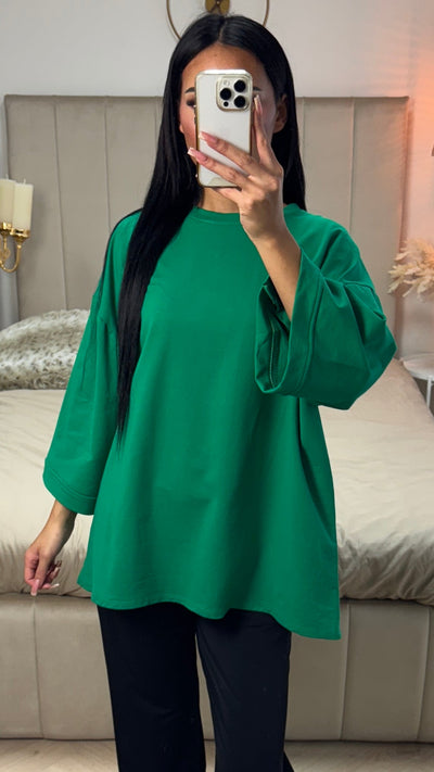 Adeline™ | Oversized Cotton T-Shirt