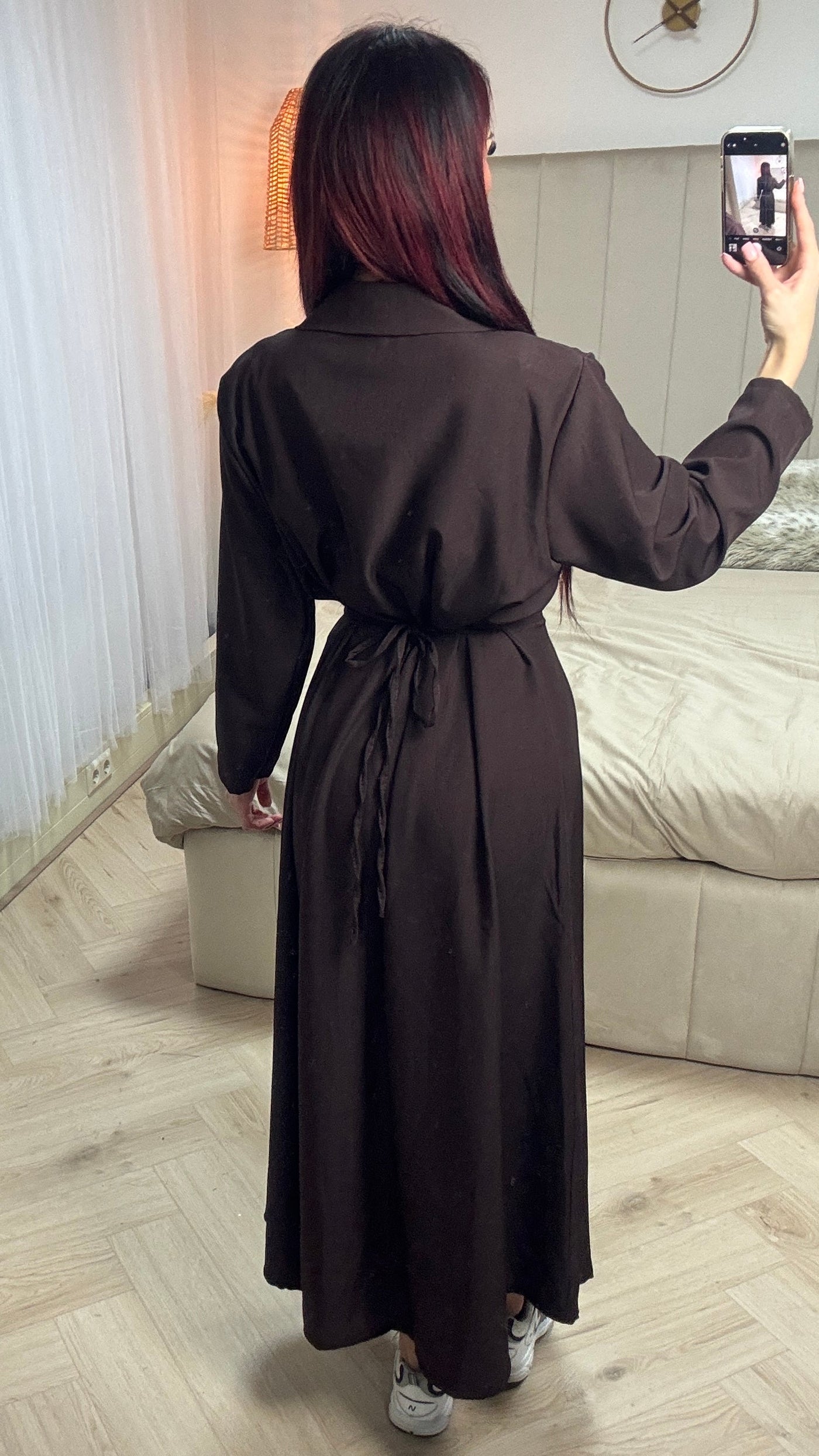 Hazel™ |  Maxi Dress with Tie Belt