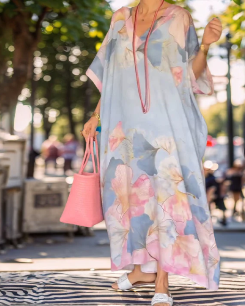 Clara™ | Colorful & Stylish Floral Maxi Dress