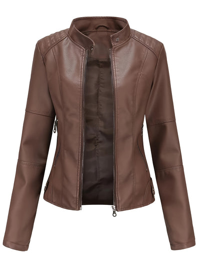 Kendra | Slim Fit Biker Jacket