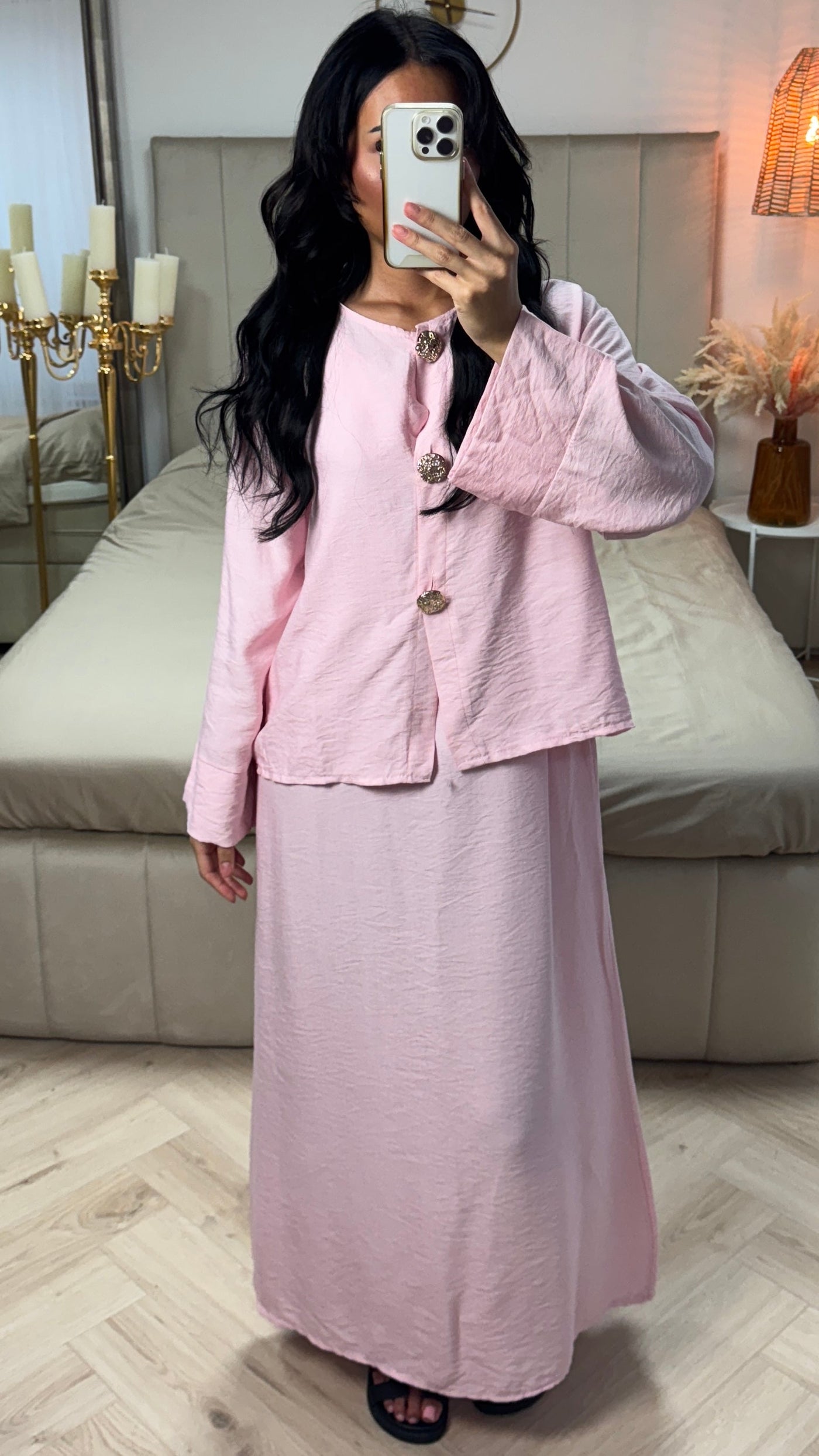 Abaya™ | Underdress and Button Set – Viscose Blend