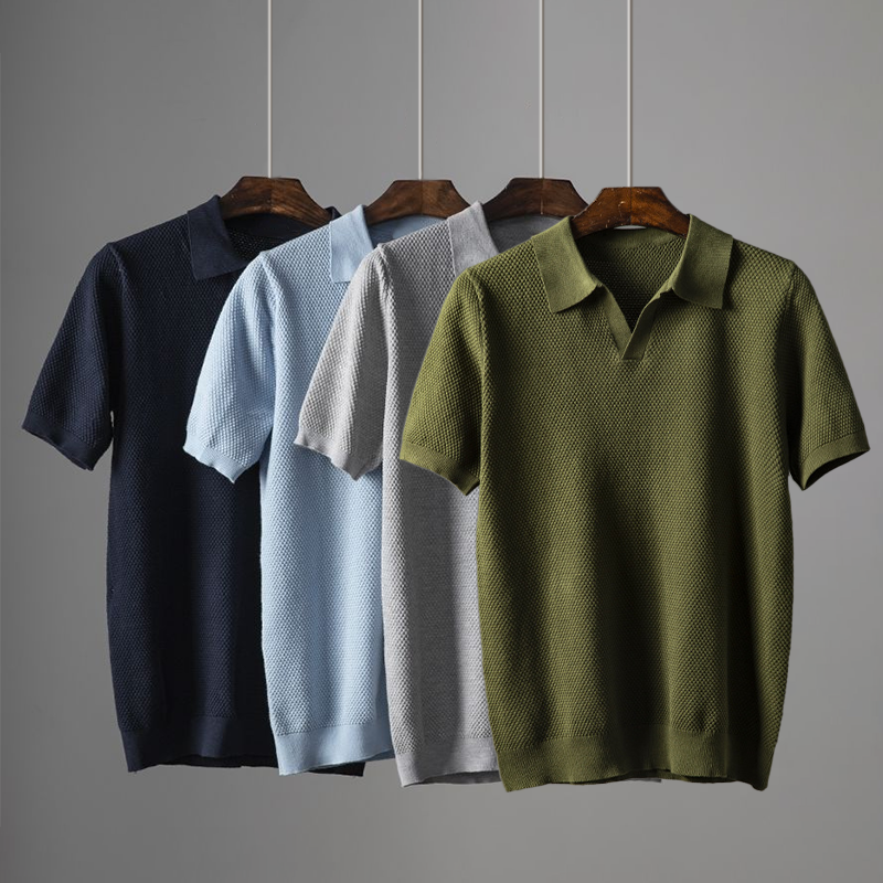 Ian – Stylish Short-Sleeve Polo