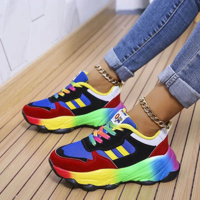 Delphine™ - Colourful Orthopaedic Sneakers