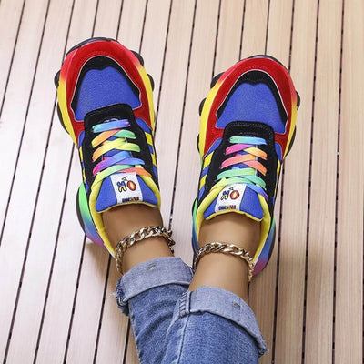 Delphine™ - Colourful Orthopaedic Sneakers