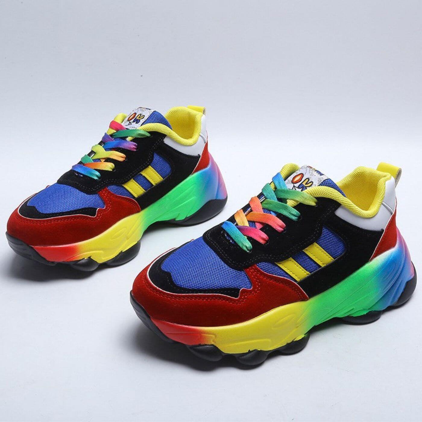 Delphine™ - Colourful Orthopaedic Sneakers