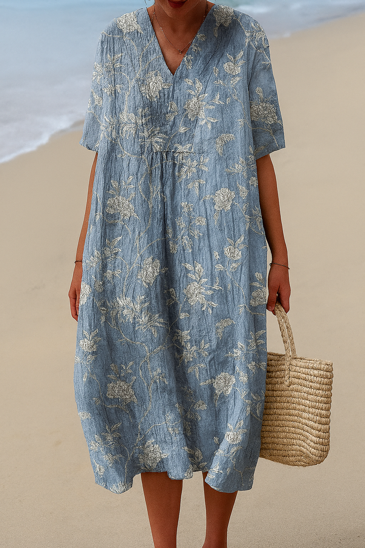 Front view of a model wearing the women&