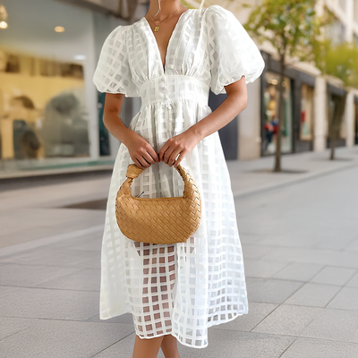 Quinn™ | Elegant Summer Midi Dress