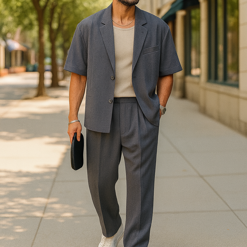 Dave™ | Modern Casual Blazer Pants Set