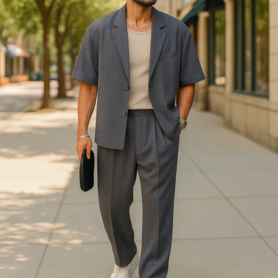 Dave™ | Modern Casual Blazer Pants Set