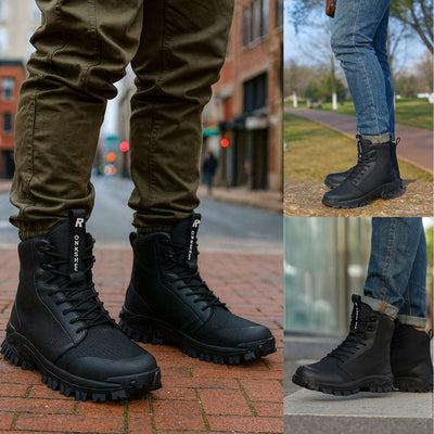 Ethan™ | Black Safety Boots