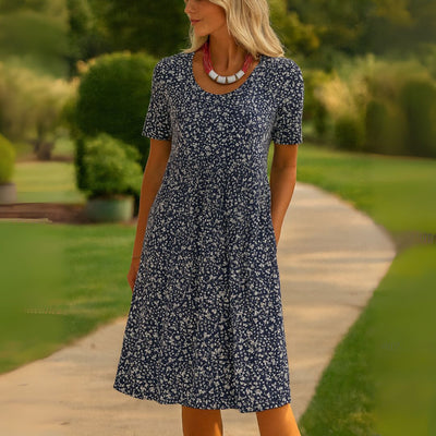 Lilibeth™ | Medium Length Floral Shirt Dress