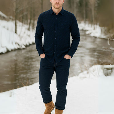 Brent™ | Thickened Fleece Plaid Casual Shirt