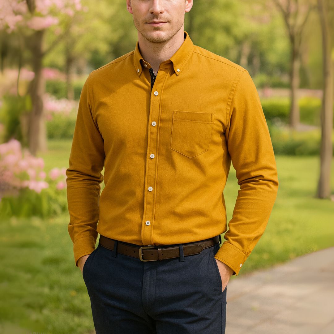 George™ | Classic Corduroy Long-Sleeve Shirt