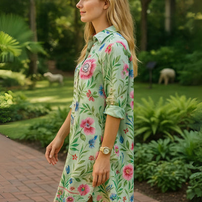 Lysette™ |  Loose Floral Dress