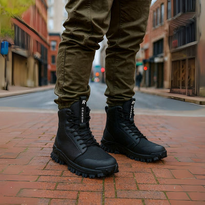 Ethan™ | Black Safety Boots