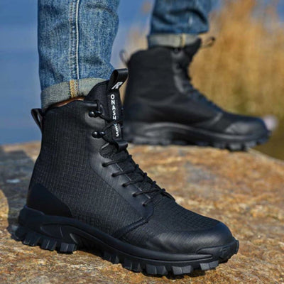 Ethan™ | Black Safety Boots