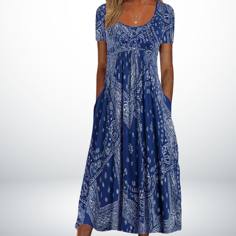 Cynthia™ | Bohemian Midi Dress