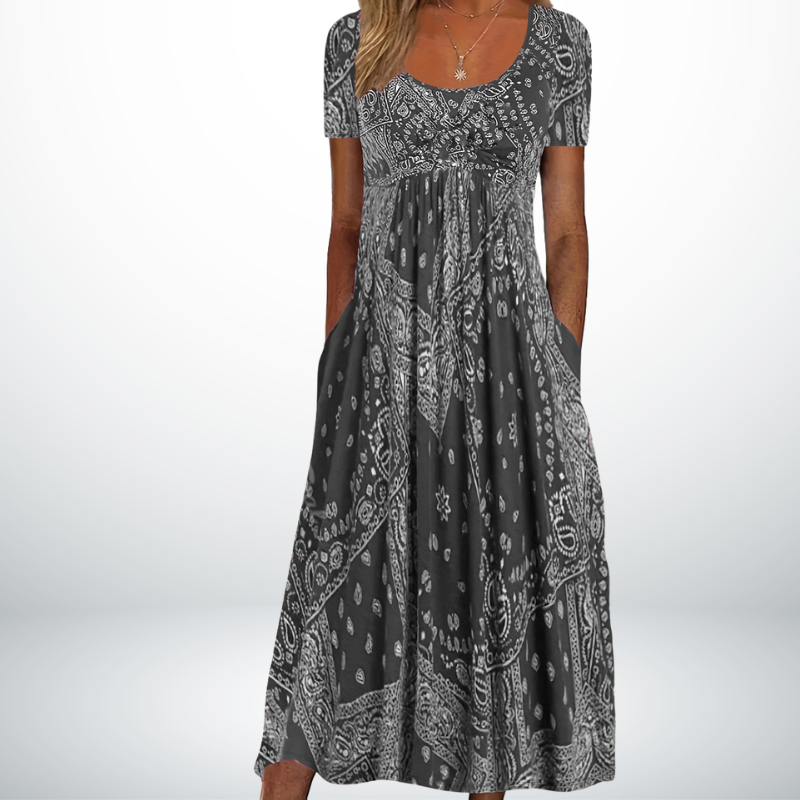 Cynthia™ | Bohemian Midi Dress