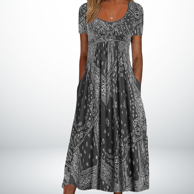 Cynthia™ | Bohemian Midi Dress