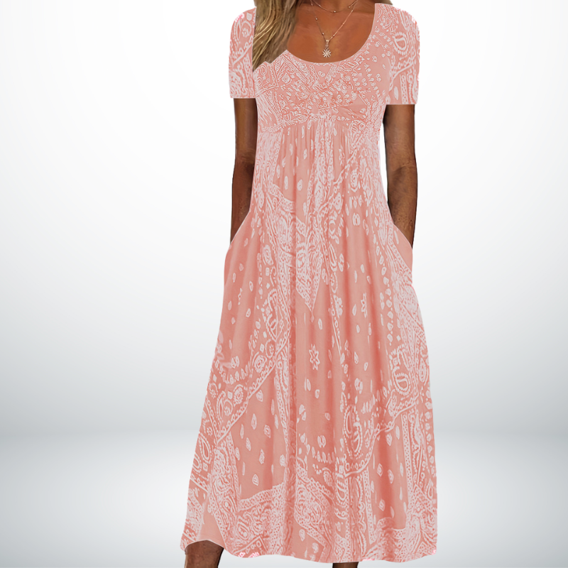 Cynthia™ | Bohemian Midi Dress