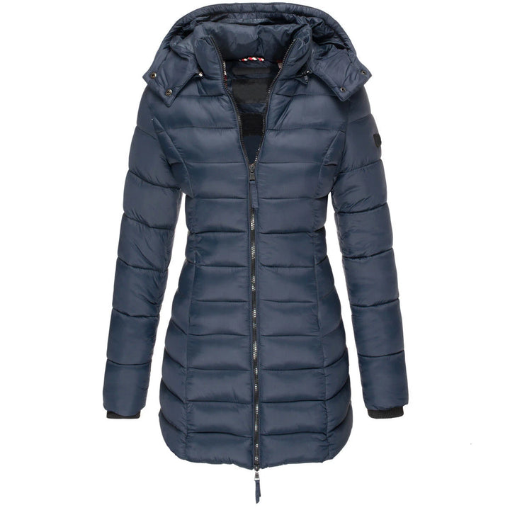 Front view, dark blue women&