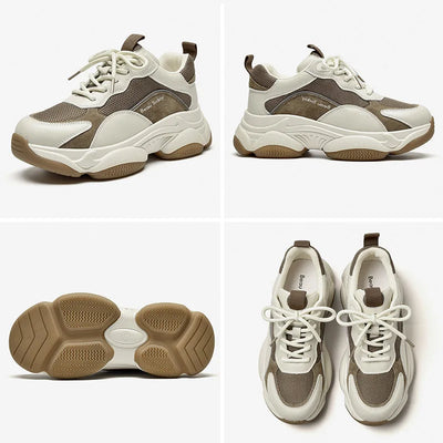 Mira | Colour-block chunky platform sneakers